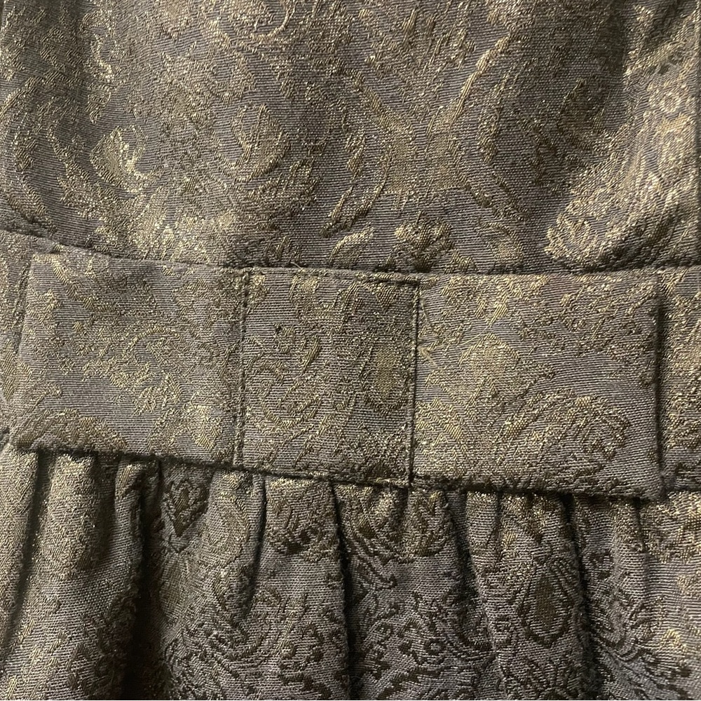 Francesca's Collection Navy Metallic Party / Holiday Dress - Picture 3 of 10